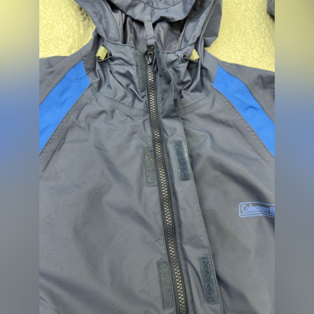 NWOT Coleman Men Navy Hooded Jacket - Picture 6 of 14